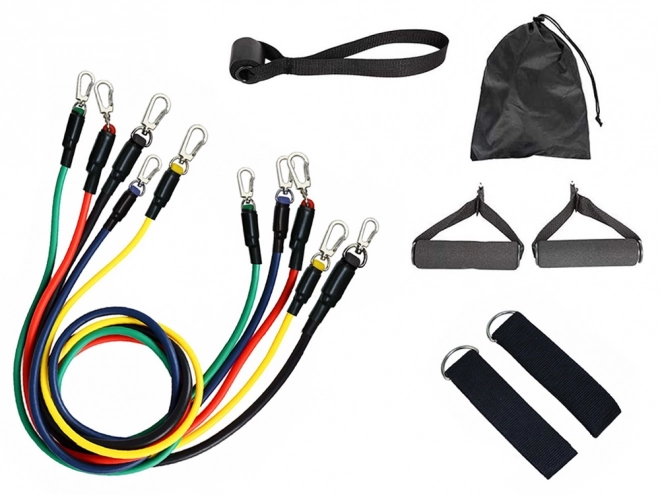 Set of Resistance Bands for Exercise
