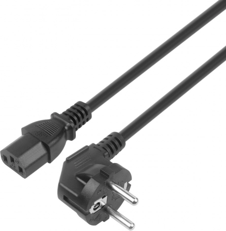 Câble d’alimentation 1,8 m IEC C13 avec certification VDE