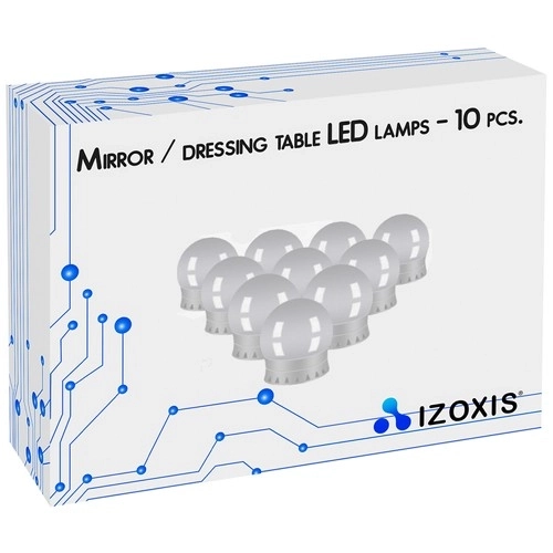 Lampes LED pour miroir/toilette - 10 pièces.