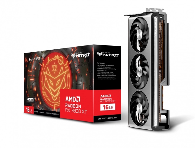 Grafische kaart Sapphire Radeon RX 7800 XT Nitro+