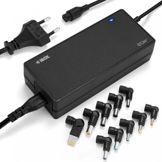 Adaptateur d’alimentation automatique universel 120 W pour ordinateurs portables