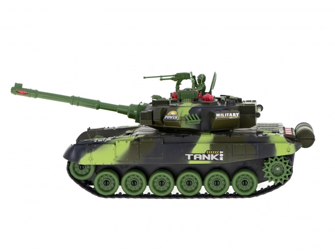 Char RC télécommandé 2,4 GHz camouflage forestier