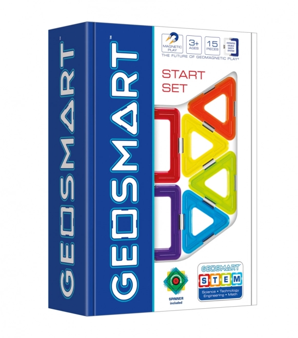 Magnetische bouwset GeoSmart Startset - 15 stukken
