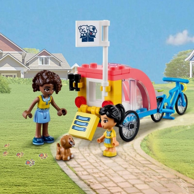 Lego Friends Rescue Bicycle for Puppies
