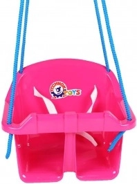 Babyplast-Kinderschaukel – Rosa