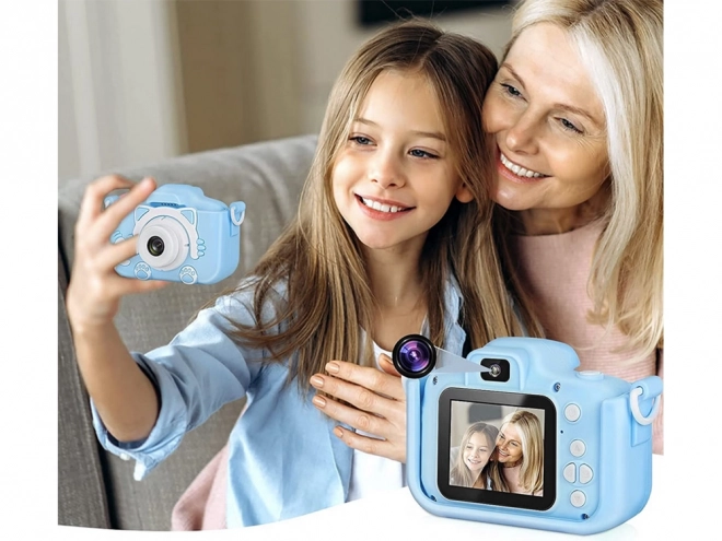 Digitale camera voor kinderen met katje