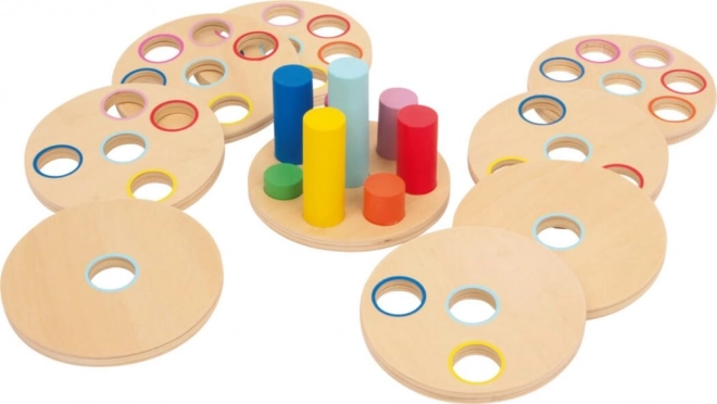 Petit jeu empilable en bois Logique Small Foot