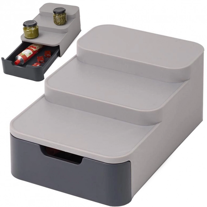 Driedelige keukenorganizer