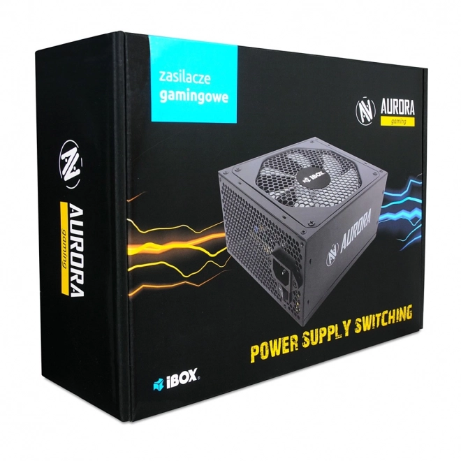 Gaming Power Supply Aurora 500W with 14cm Fan