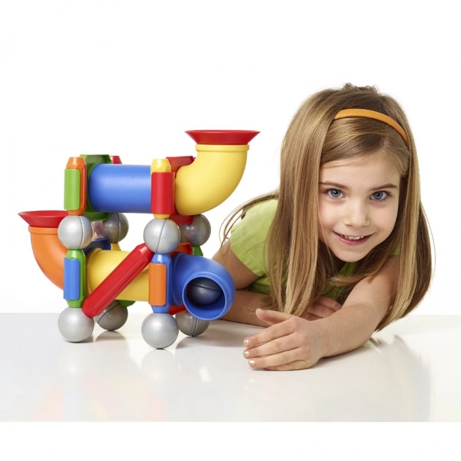 Magnetische bouwset SmartMax Baan voor knikker - 30 stukken