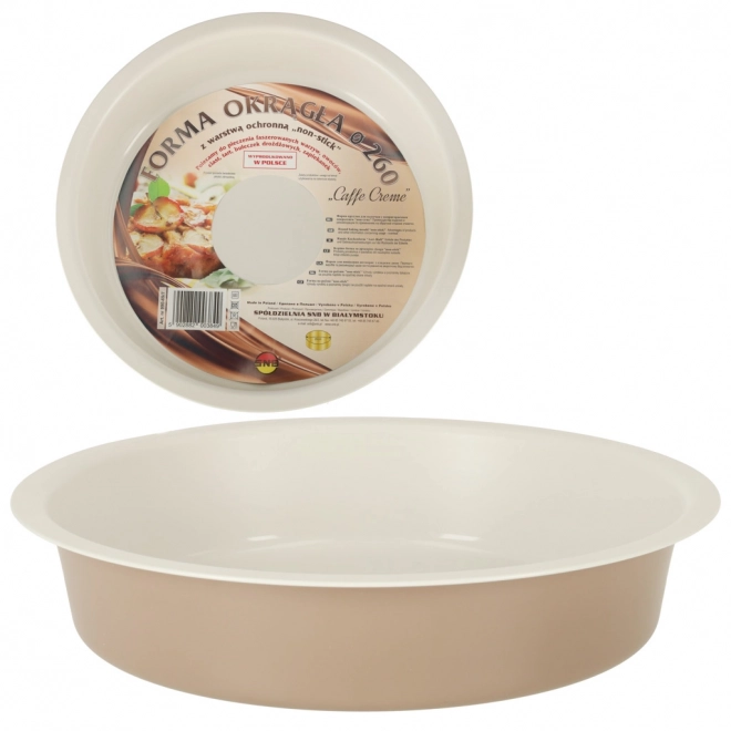 Round Baking Pan for Cakes and Tarts 26cm