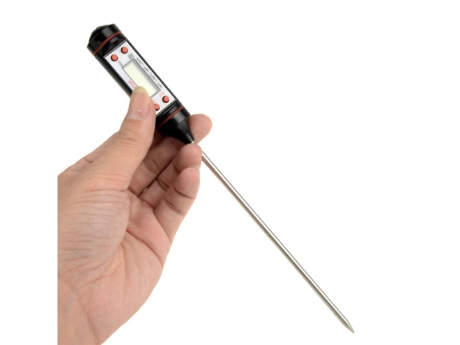 Thermomètre de cuisine numérique avec écran LCD et sonde