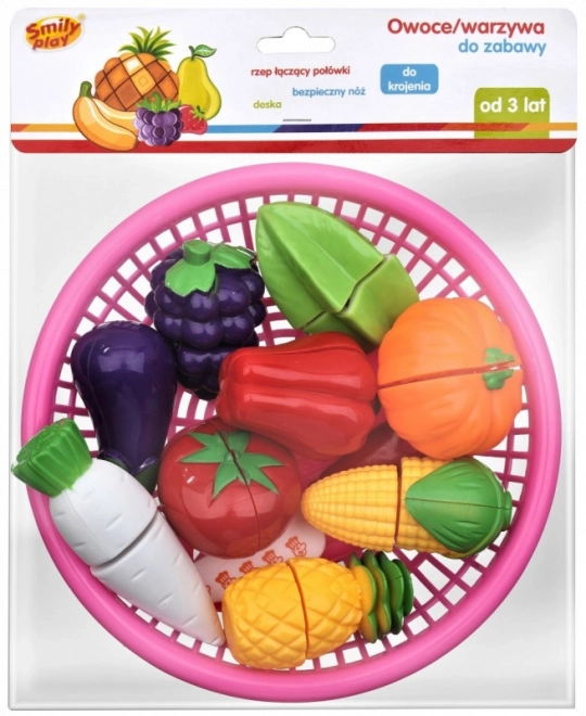 Fruit en groenten om mee te spelen