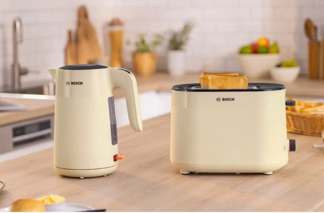 Beige Bosch MyMoment Wasserkocher 1,7l
