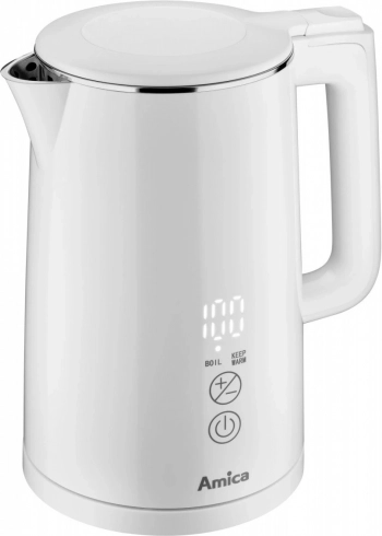 Elektrischer Wasserkocher AMICA KF 6011 Digital 1,7 l