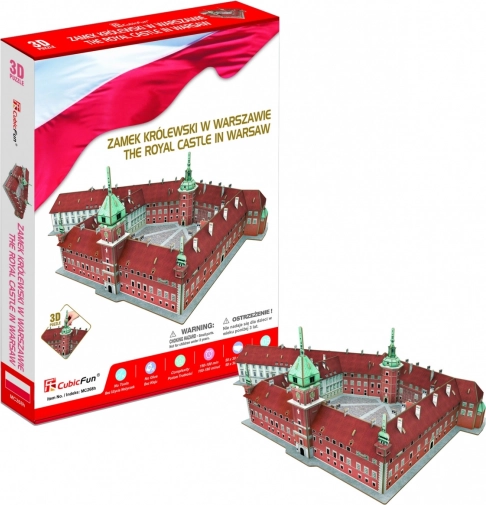 3D puzzle Royal Castle in Poland 105 pieces
