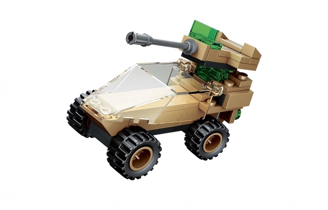 Qman aanvalsstraaljager bouwpakket 8v1