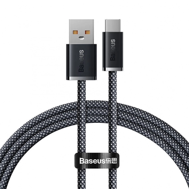 Kabel USB naar USB-C Baseus Dynamic-serie, 100 W, 1 m (grijs)