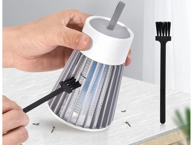Lampe UV anti-insectes avec piège électrique
