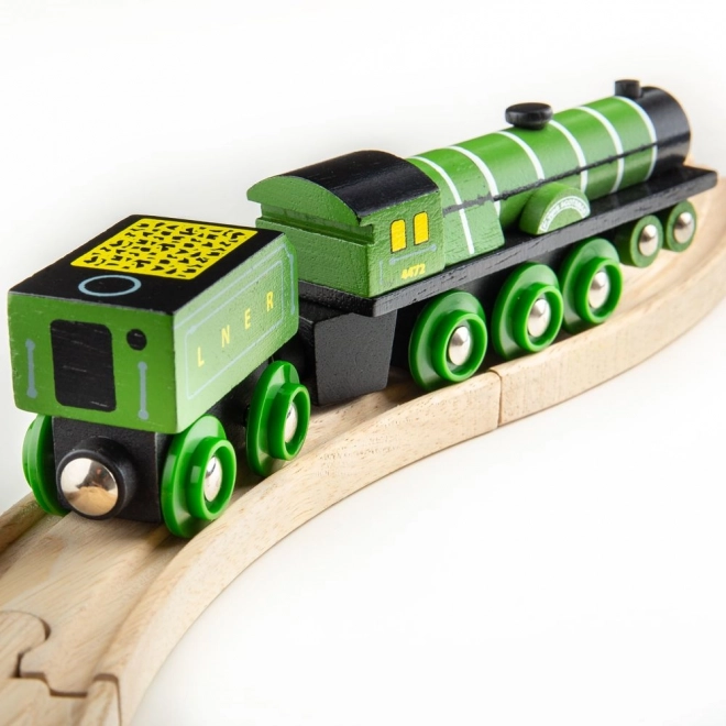 Bigjigs Rail Houten Replika Locomotief Flying Scotsman