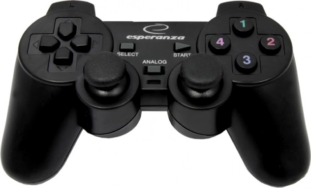 Esperanza Vibration Gamepad for PS3 and PC with Vibrations
