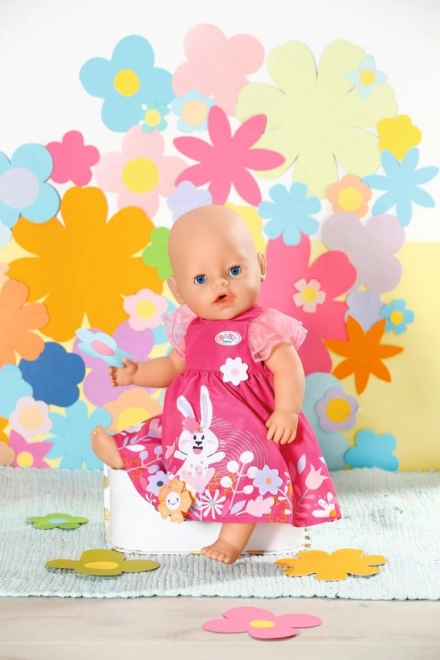 BABY born Jurkje met bloemetjes, 43 cm
