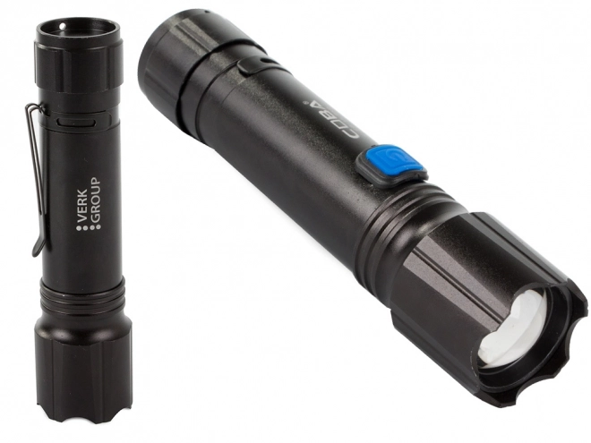Tactische militaire zaklamp met zoom