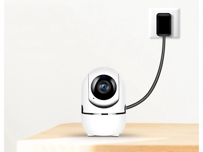 Indoor IP camera with Wi-Fi and rotating head