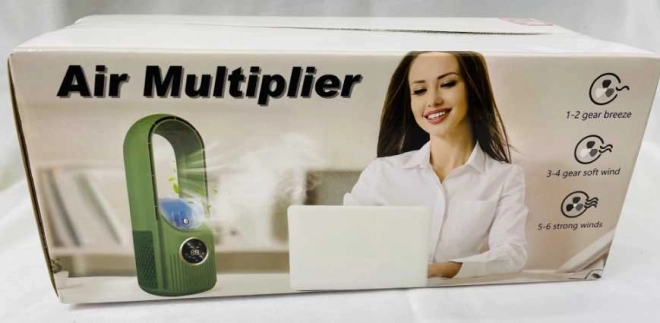 Turmventilator ohne Flügel mit leisem Betrieb und Luftbefeuchtung