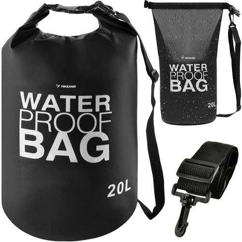 Waterdichte tas 20L zwart 23566