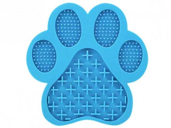 Anti-Stress Licking Mat for Dogs Paw Shape