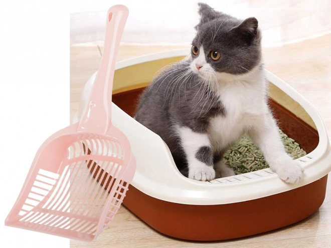 Grande pelle à litière pour chats
