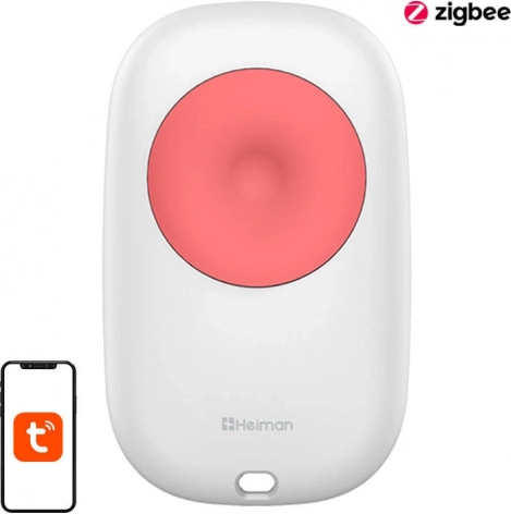 Slim noodknop Zigbee HEIMAN Tuya