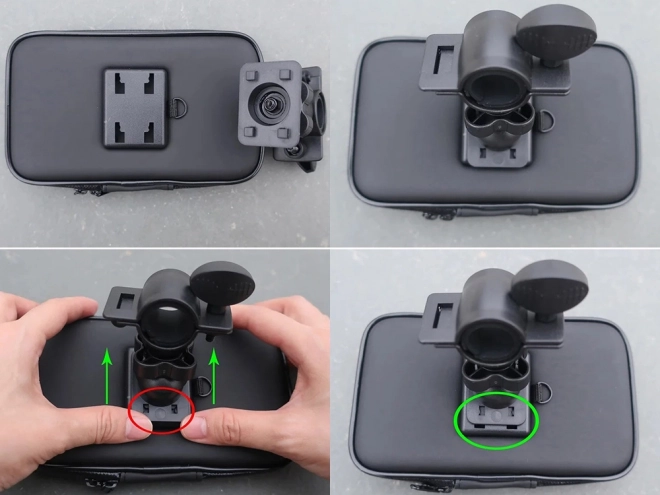 Waterdichte telefoonhouder voor fiets, 360° draaibaar