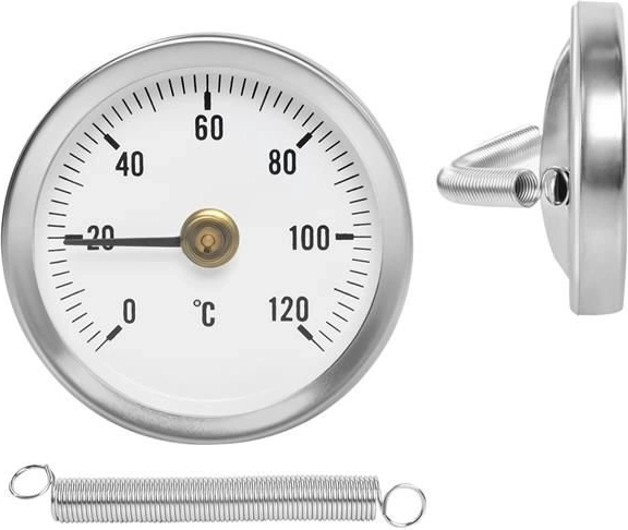 Bimetal Thermometer for Pipes