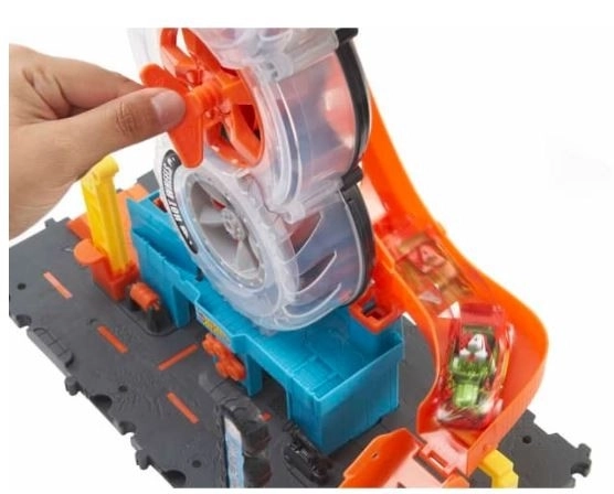 Hot Wheels garage met racebanen