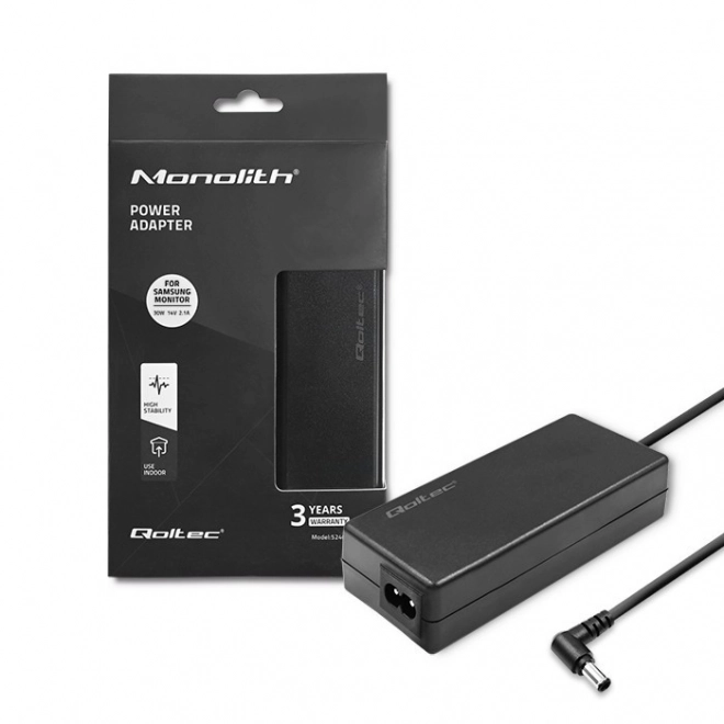Voedingsadapter voor Samsung monitor 30W met kabel
