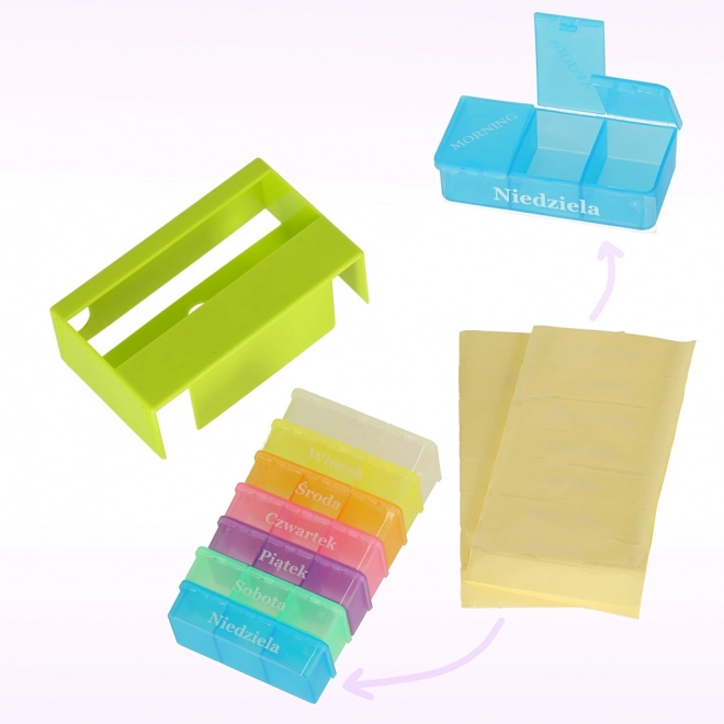 Weekly Pill Organizer Box