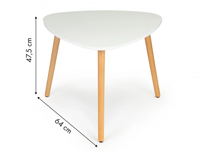 Moderner Kaffeetisch im skandinavischen Design