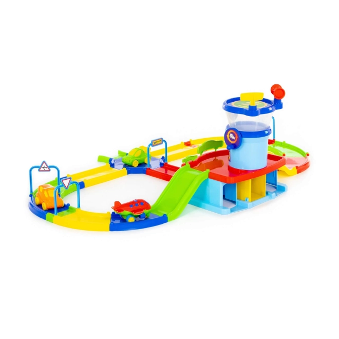Control tower and terminal for realistic play
