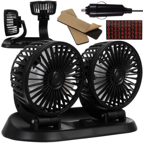 Dual Car Fan Xtrobb