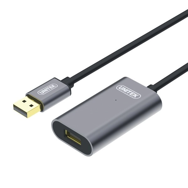 USB verlengkabel 2.0 5m met ingebouwde versterker
