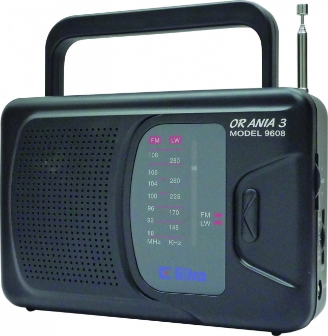 Tragbares Radio Eltra ANIA schwarz