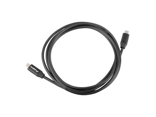 Câble USB-C 2.0, 1.8m, noir
