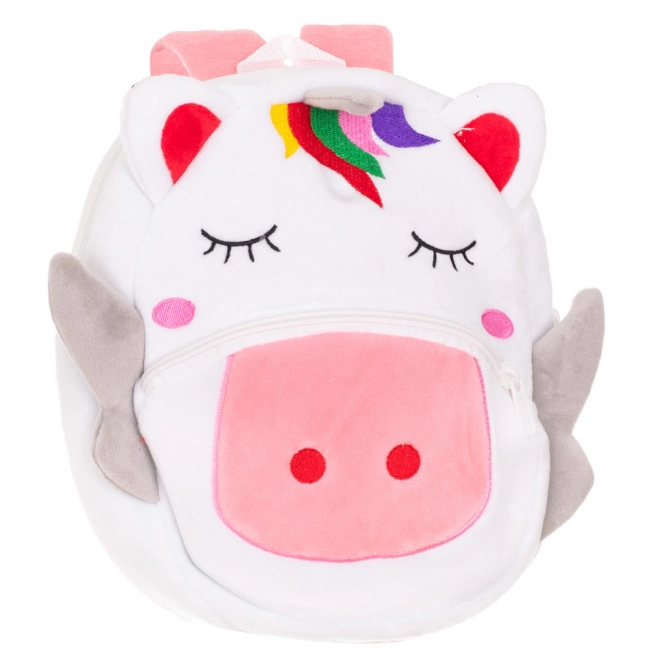 Plush Unicorn Preschool Backpack