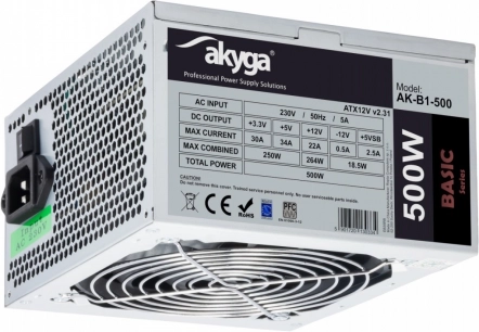 Akyga Basis-ATX-Netzteil 500 W