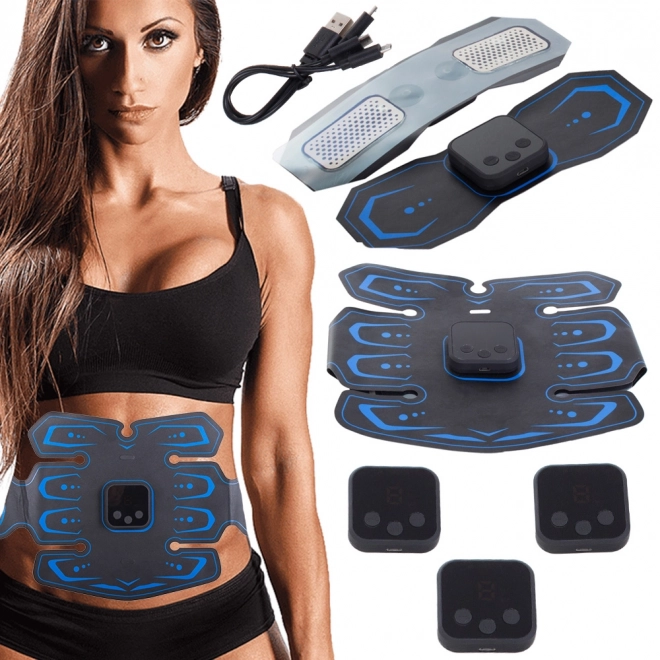 Elektrostimulator für Bauch, Arme und Beine 3x EMS