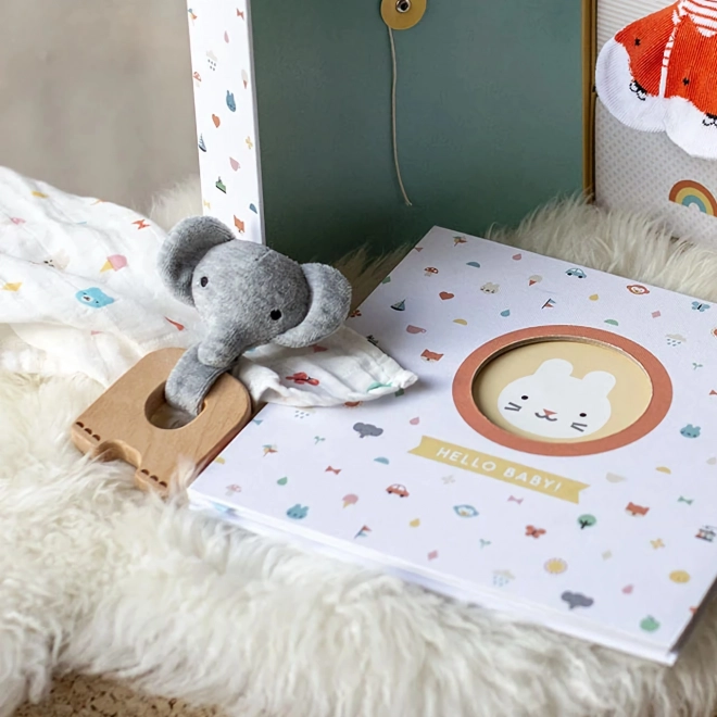 Bijtspeeltje voor baby's in de vorm van een olifant