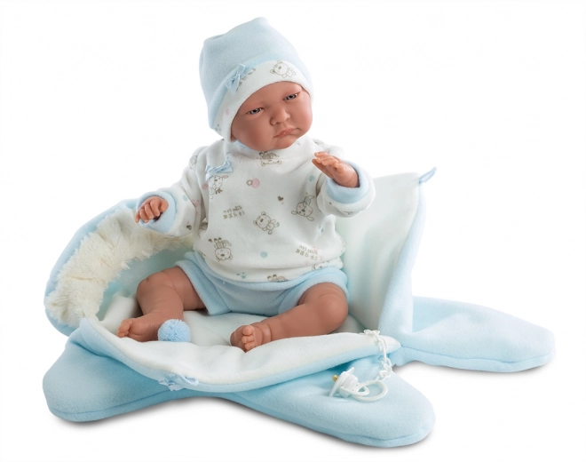 Llorens M740-37 outfit voor de pop baby NEW BORN maat 40-42 cm