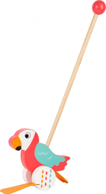 Small foot porteur perroquet Lori – pousseur en bois pour les premiers pas